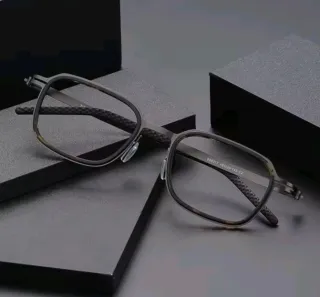 Gafas titanio de vista marrones y grises Graduadas