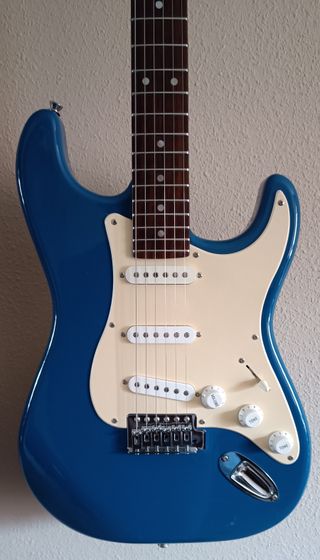 Guitarra Aria Pro II STG Series Azul