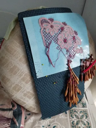 Bolillero portátil con funda