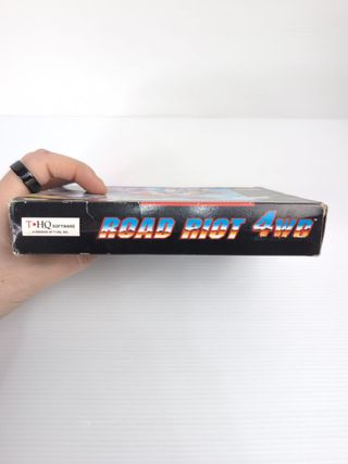 Road Riot 4WD SNES con Manuale e Scatola
