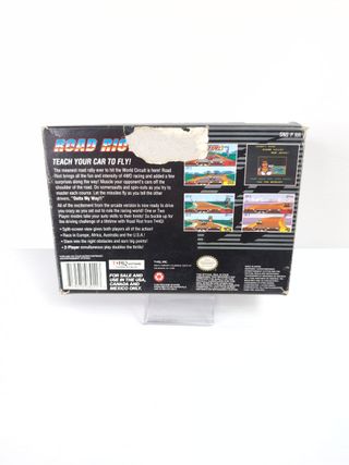 Road Riot 4WD SNES con Manuale e Scatola