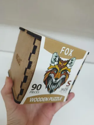 Puzzle de Madera Zorro