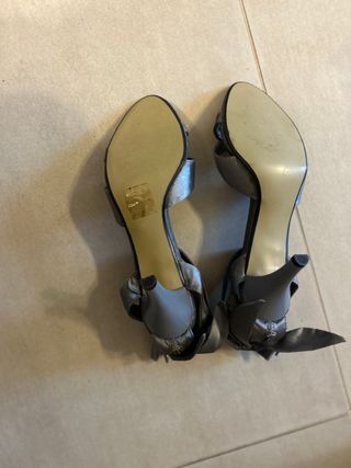 Sandalo Argentato con Fiocco