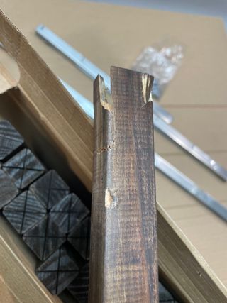 Botellero 36 Botellas Pino y Acero