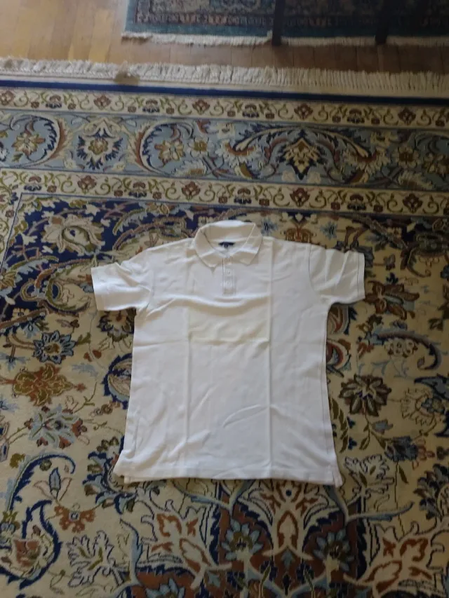 Polo Tex Talla 16A Blanco