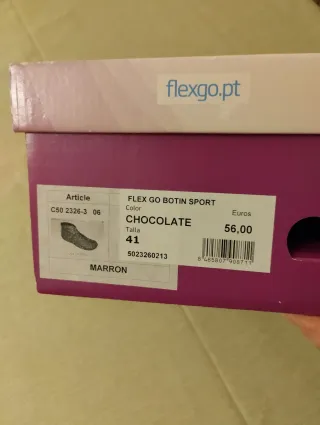 Botas de Piel Flex Go Marrón