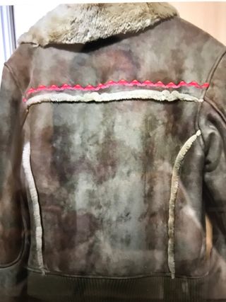 Chaqueta Protest Marrón/Verde Mujer