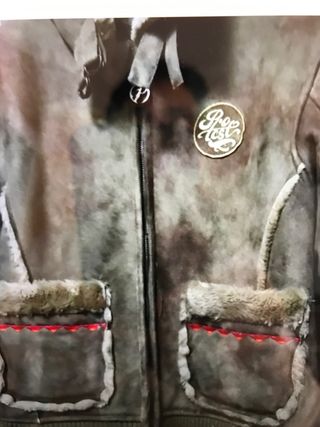 Chaqueta Protest Marrón/Verde Mujer