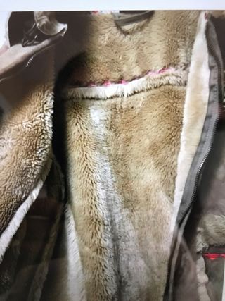 Chaqueta Protest Marrón/Verde Mujer