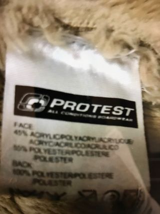 Chaqueta Protest Marrón/Verde Mujer