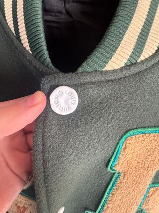 Giubbotto Louis Vuitton LV Verde e Marrone