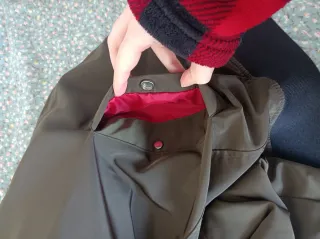 Chaqueta Zara Bomber Verde Marrón Talla M