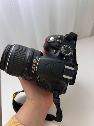 Cámara Nikon D3200 Negra