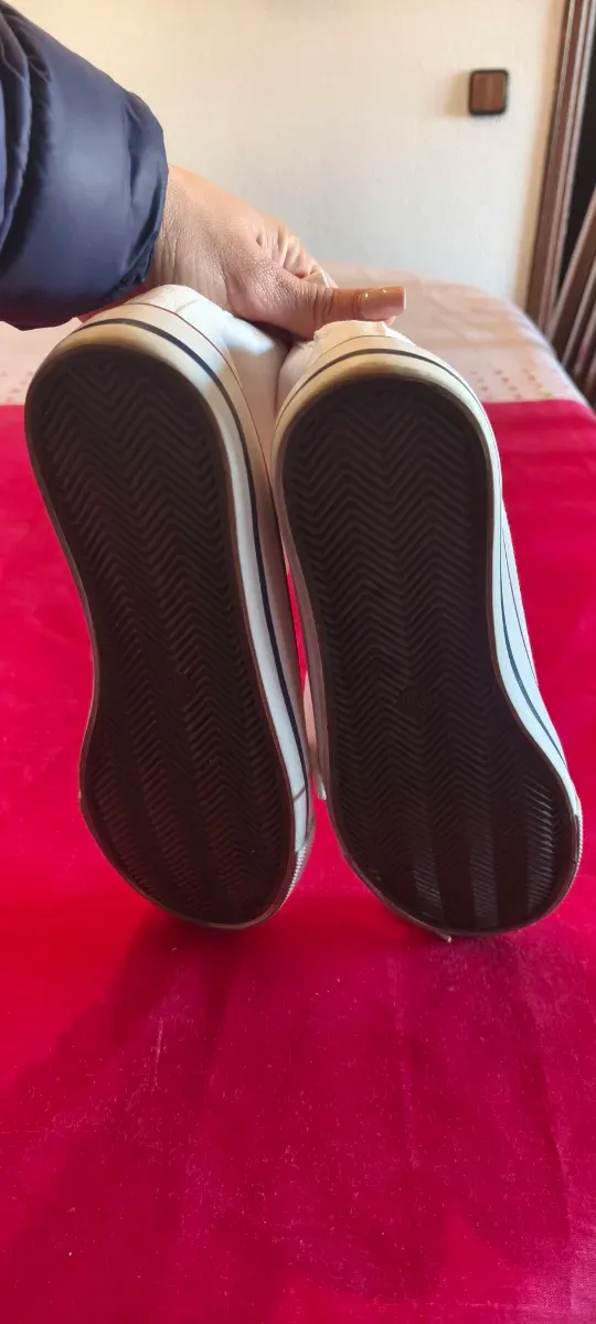 Zapatillas altas blancas