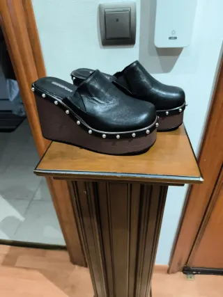 Zapatos de plataforma negros