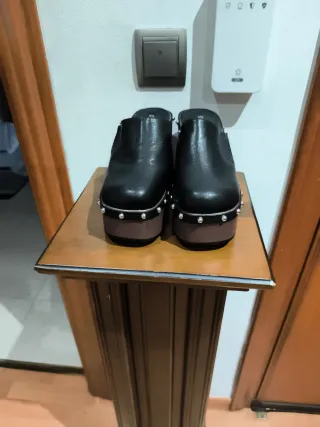 Zapatos de plataforma negros