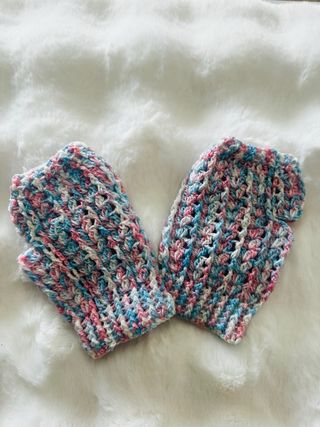 Guantes tejidos sin dedos