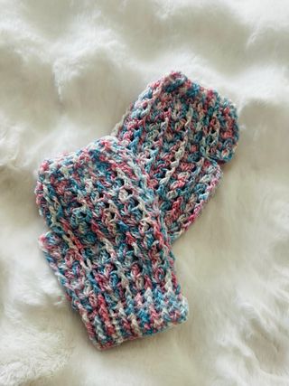 Guantes tejidos sin dedos