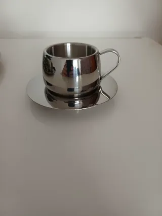 Set 6 Tazzine Termiche Unic Mann con Vassoio