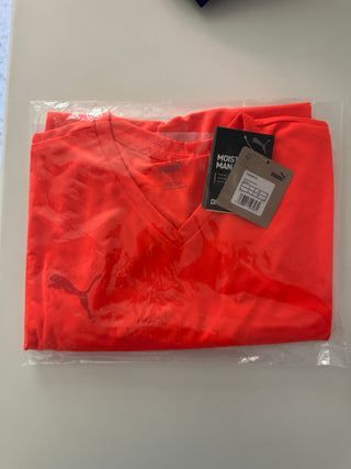 Camiseta Puma Técnica Naranja Talla L