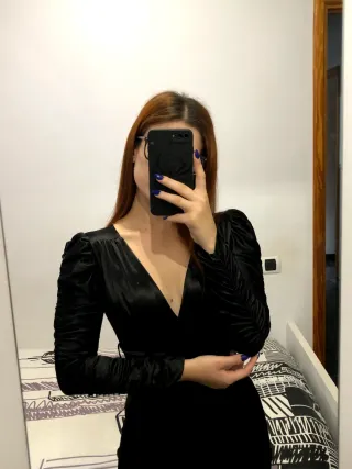 Vestido negro fiesta