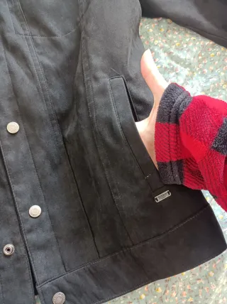 Chaqueta Pull&Bear Negra Talla L