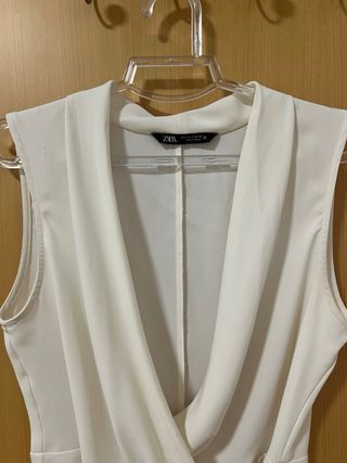 Blusa blanca Zara