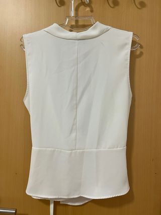 Blusa blanca Zara