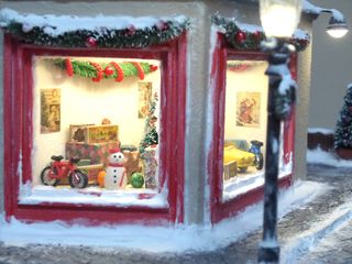 Diorama Natalizio Land Rover 109 Pick Up 1/43