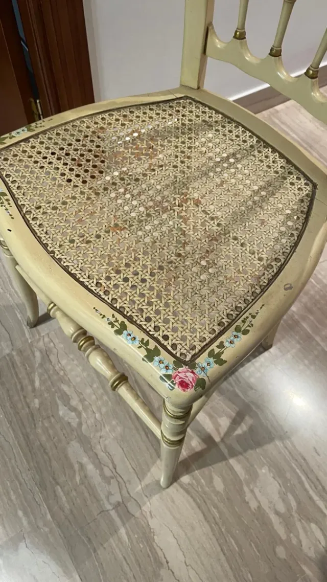 Sedie in stile Luigi XVI vintage