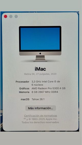 iMac Retina 5K 27 2020