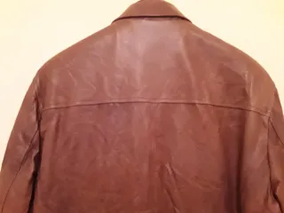 Chaqueta de cuero auténtico
