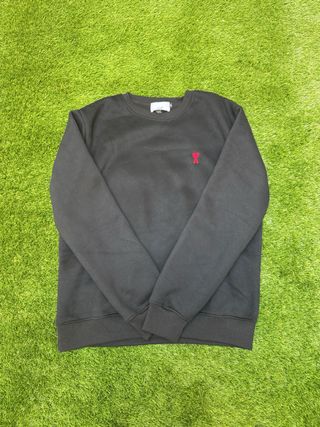 Sudadera AMI Paris Negra Talla M