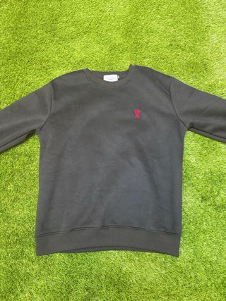 Sudadera AMI Paris Negra Talla M