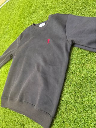 Sudadera AMI Paris Negra Talla M