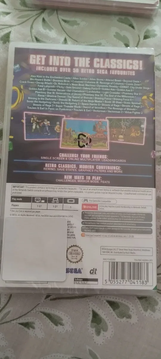 Nintendo Switch SEGA Mega Drive Classics