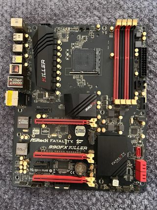 Placa Base ASRock 990FX Killer, 16GB De RAM y CPU