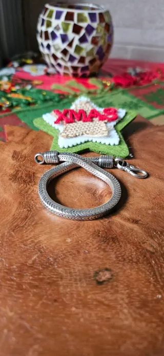 Bracciale snake in argento