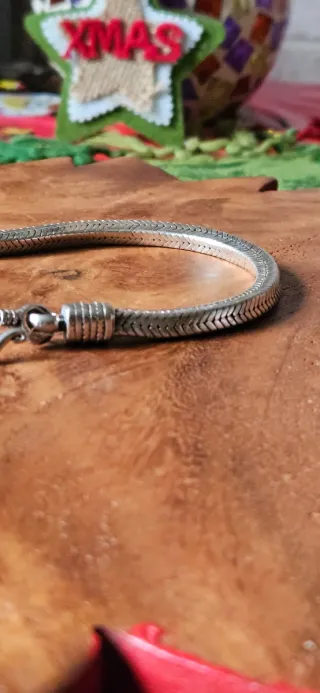 Bracciale snake in argento