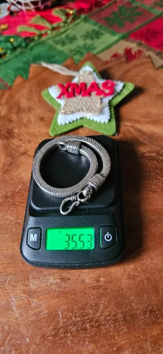 Bracciale snake in argento