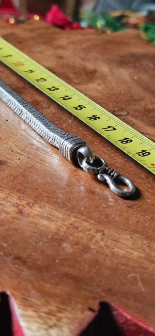 Bracciale snake in argento