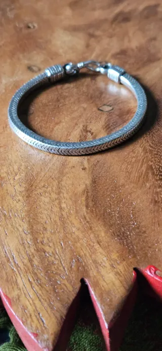 Bracciale snake in argento