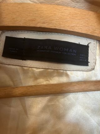 Chaqueta Biker Piel Zara Woman