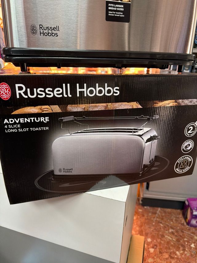 Russell Hobbs Adventure Tostadora 4 Rebanadas
