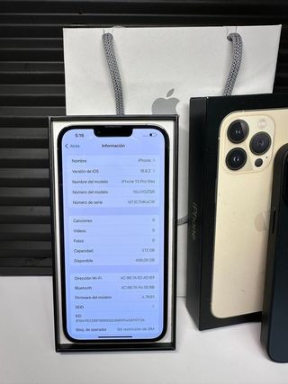 iPhone 13 Pro Max 512GB Oro/Argento