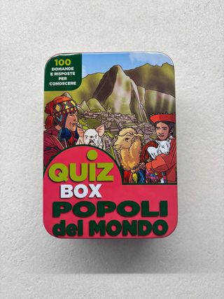 Quiz Box Popoli del Mondo