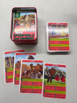 Quiz Box Popoli del Mondo