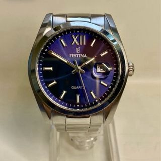 Reloj Festina Azul y Plateado