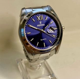 Reloj Festina Azul y Plateado