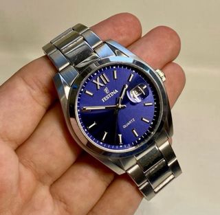 Reloj Festina Azul y Plateado